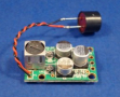 Figure 7: APC 300kHz open plastic housing air transducer and driver board combo